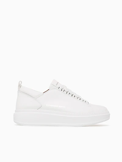 Wembley Man Total White Leather