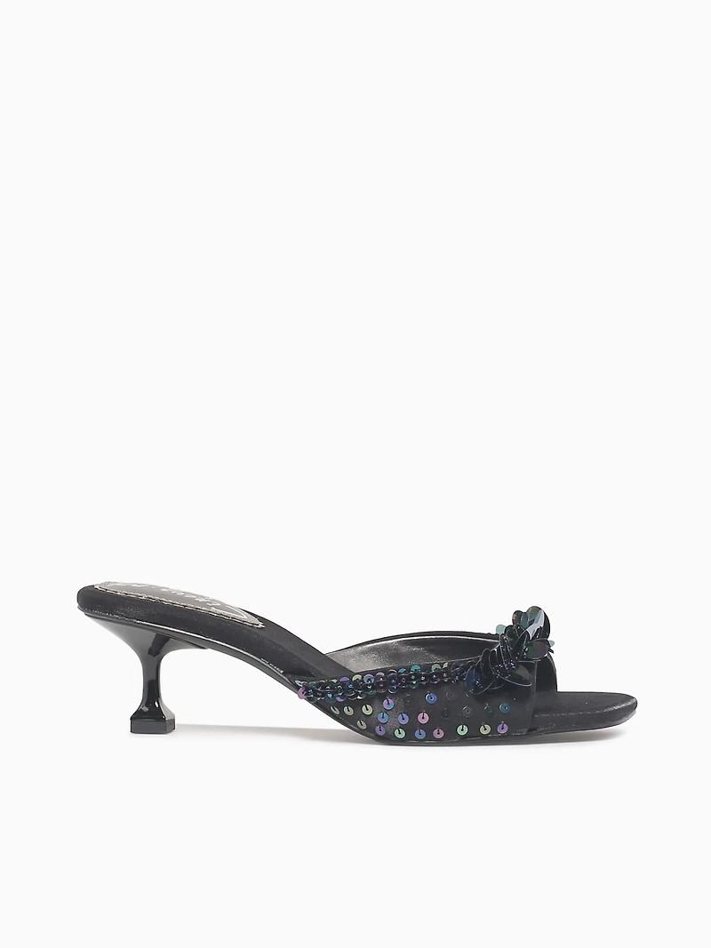 Juliana Black Satin