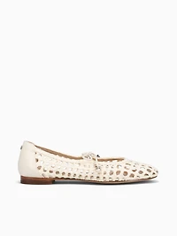 Marcie Modern Ivory Leather