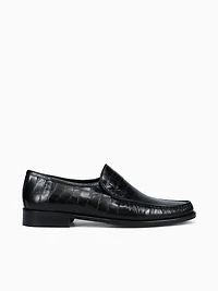 9045 Black Vitello Croco