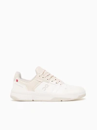 The Roger Clubhouse White Pearl leather
