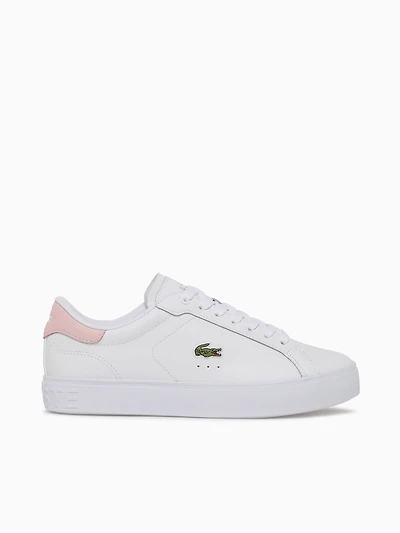 Powercourt Graphic Wht Lt.pink leather