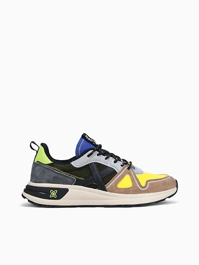 Futura Taupe Azul Verde suede Mesh