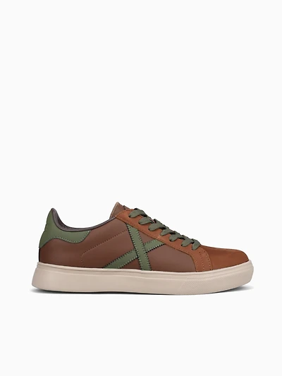 Rete Marron Verde leather