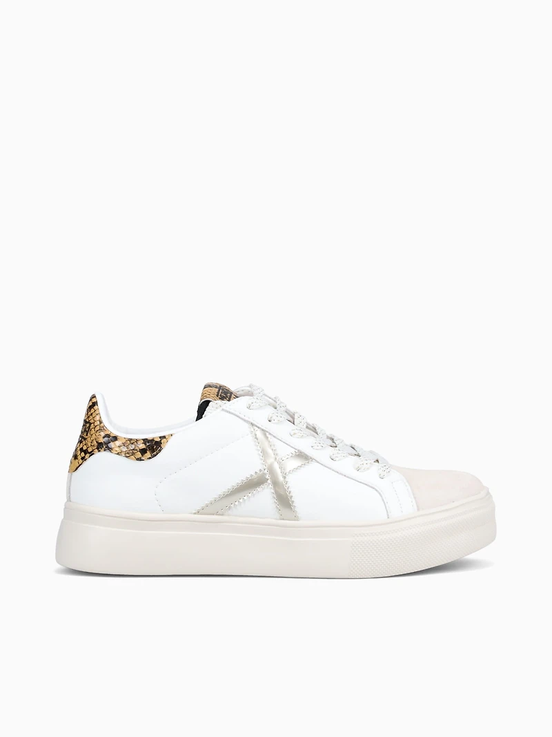 Rete Sky Blanco Oro Snake leather