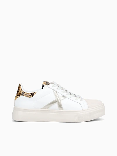 Rete Sky Blanco Oro Snake leather