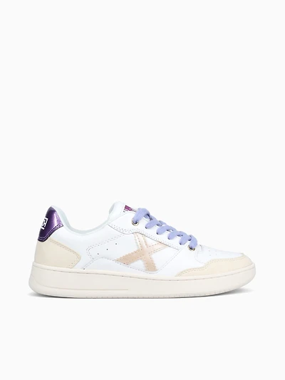 Legit Woman Blanco Oro Lila leather