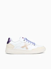 Legit Woman Blanco Oro Lila leather