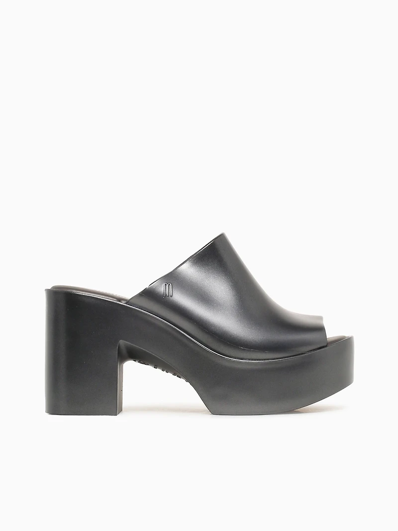 Mule Hype Dark Silver Jelly