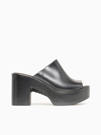 Mule Hype Dark Silver Jelly