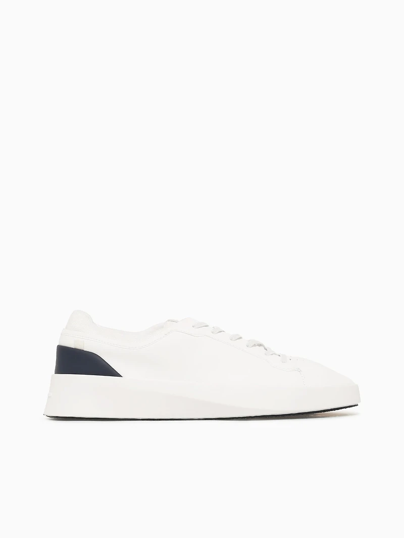 Cruise Low Sport White leather