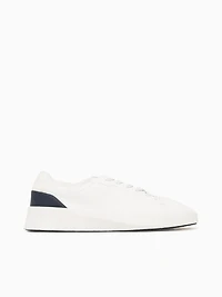 Cruise Low Sport White leather