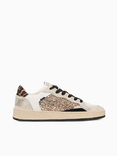 Chelsea White Gold leather