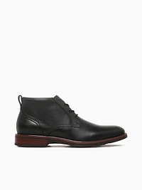 Traveler Plain Toe Chukka Black Milled