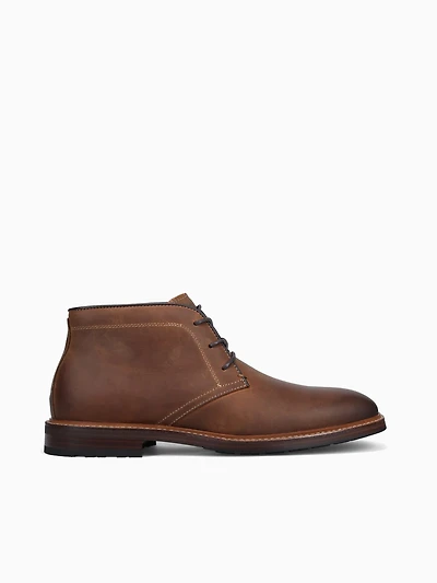 Anthem Plain Toe Chukka Brown Crazyhorse
