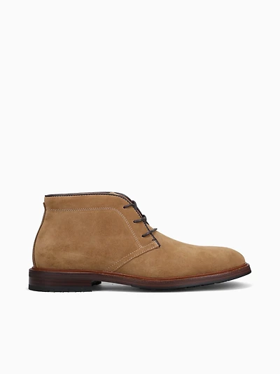 Anthem Plain Toe Chukka Mocha Suede
