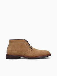 Anthem Plain Toe Chukka Mocha Suede
