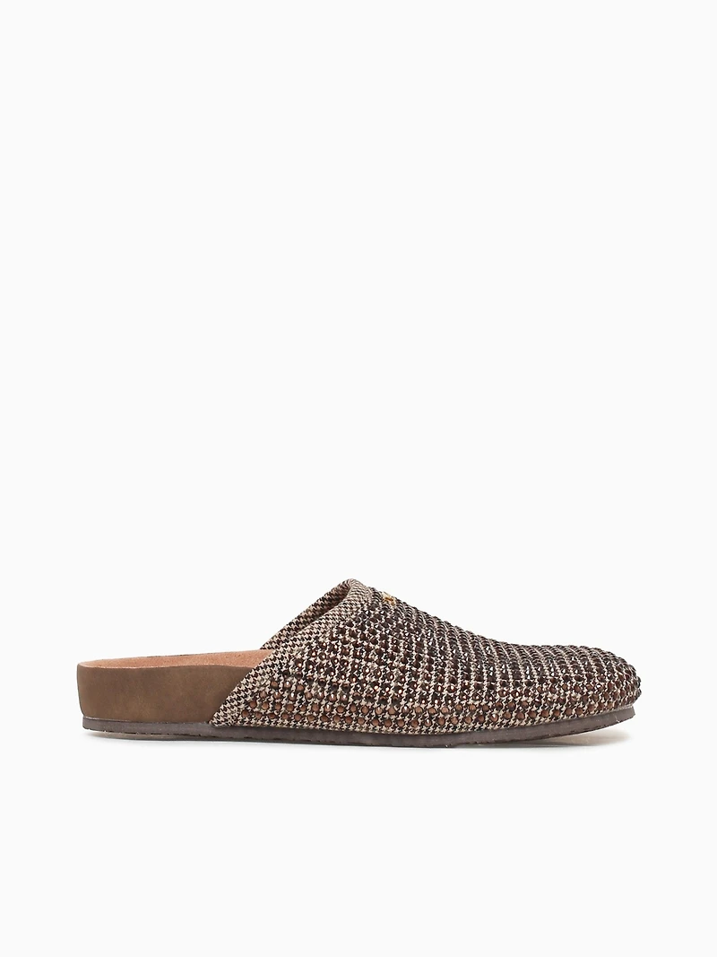 Sabrina Black Natural multi fabric
