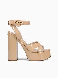 Savannah Sienna Tan Dress Patent