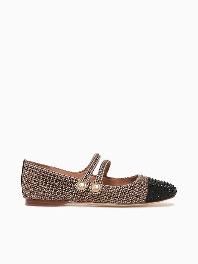 Zoey Black Natural multi fabric