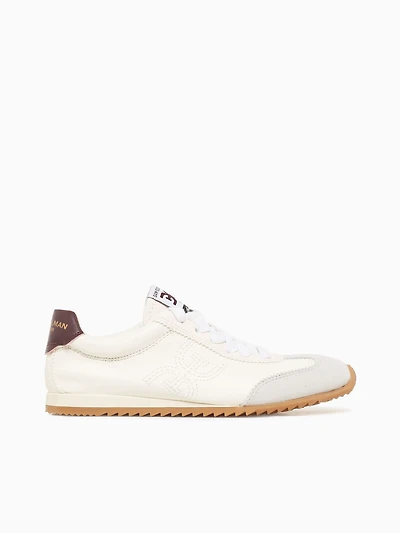 Isella 2 Optic White Plum nappa Suede