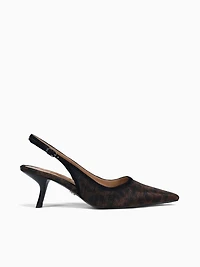 Bianka Sling Brown Glitz Leopard