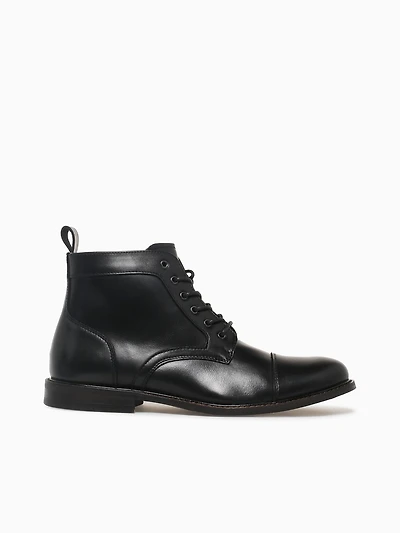 Irving Black Eco Leather
