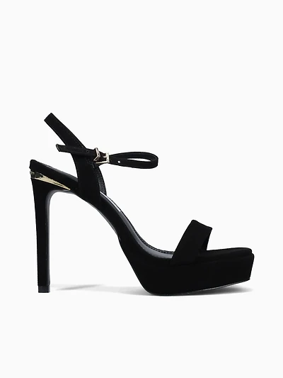 Jeorgia Preto Kid Suede