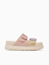 Cozy Platform Beige Pink jelly