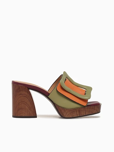 Catalina Orange Multi Leather