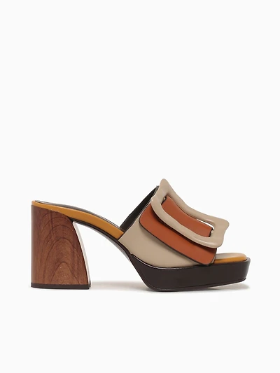 Catalina Tan Multi Leather
