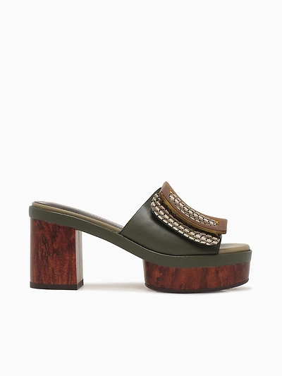 Guadalupe Khaki Multi Leather