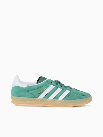 Gazelle Indoor W  Green Sky suede