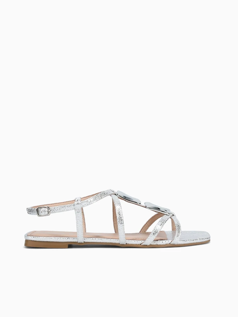 Trilbee Prata Craquel Metal Veg