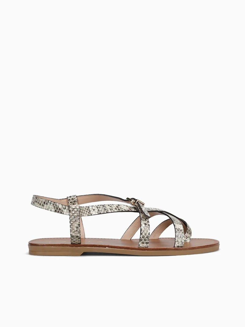 Trini Off White Snake Exotic