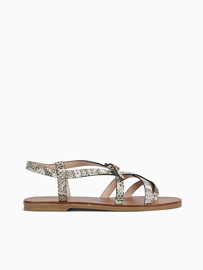 Trini Off White Snake Exotic