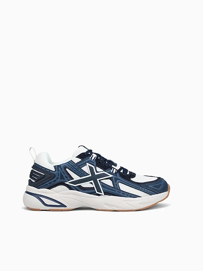 M2000 Navy Offwhite suede Mesh