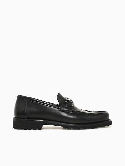 Rocky Black Leather