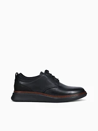Rafael Lace Up Black Leather
