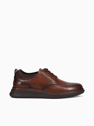 Rafael Lace Up Cognac Leather