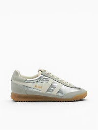 Firefly Metallic Silver Offwhite sde Fab