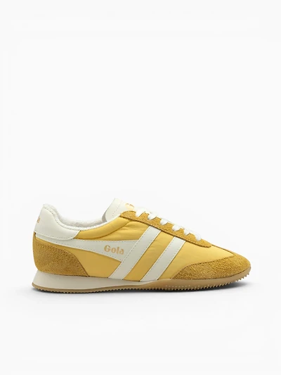 Sprinter Pollen Offwhite suede Fabric