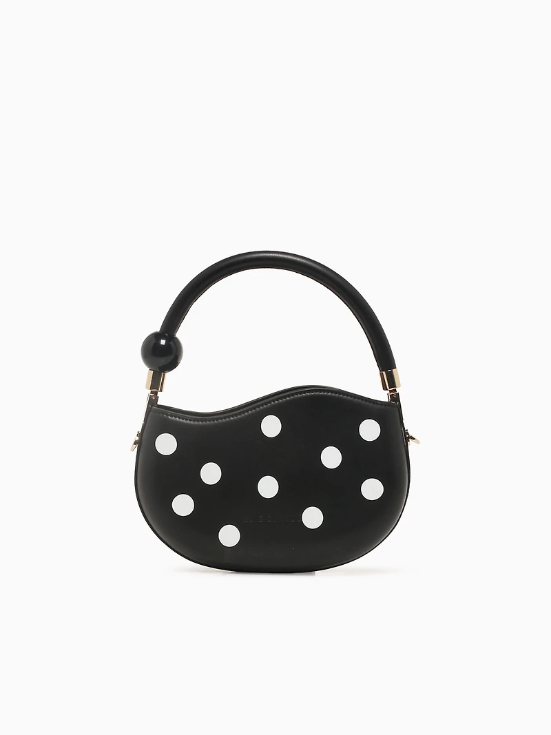 Jennie Polka Dot Black