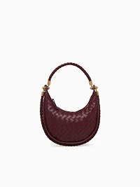Blossom Mini Shoulder Bag Burgundy