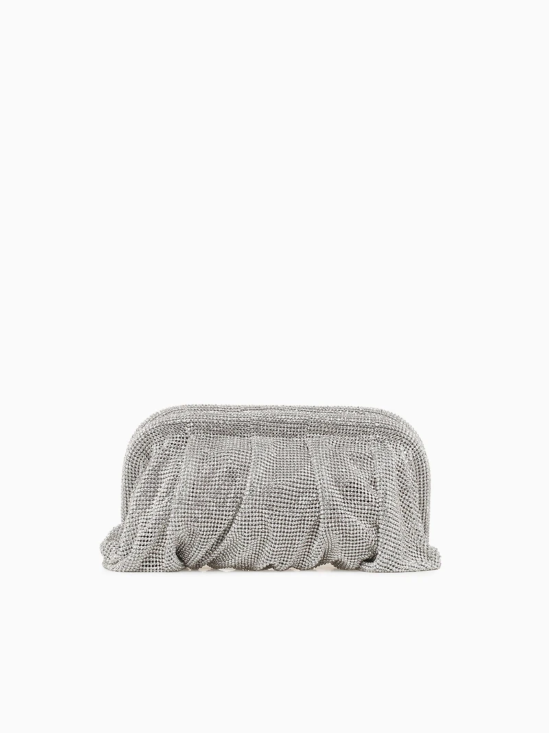 Brynn Clutch Silver