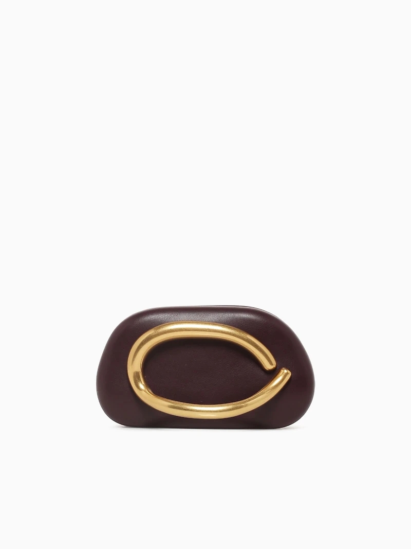 Blake Clutch Burgundy