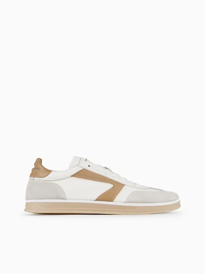 Thames Man Sand Offwhite suede