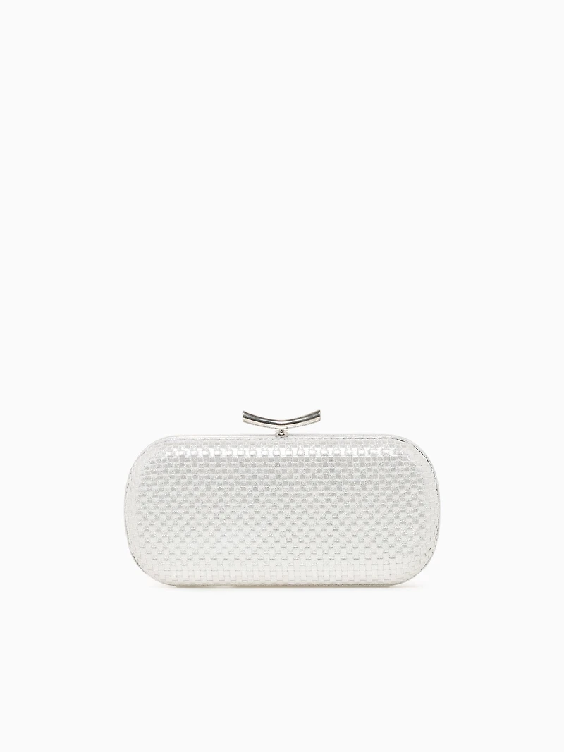 Victoria Clutch Silver