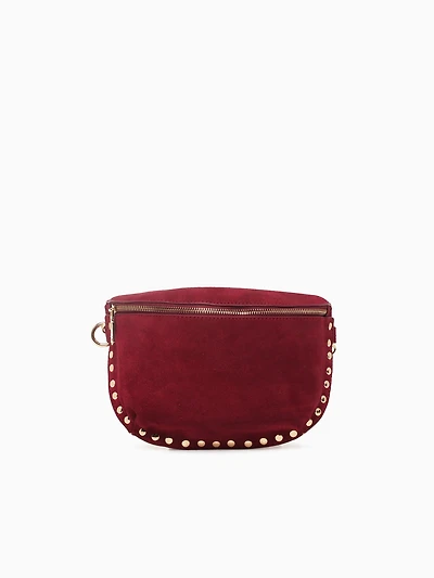 Gizelle Suede Wine