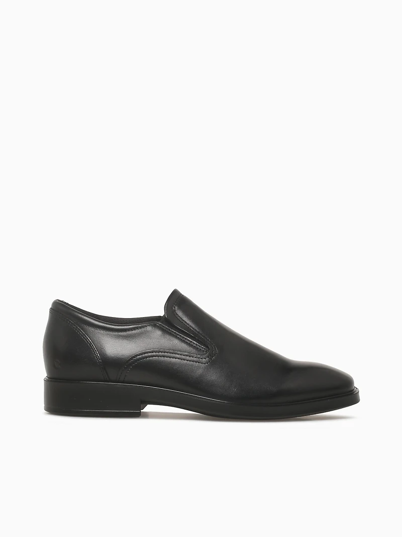 Metropole Milan Cap Toe Black Leather